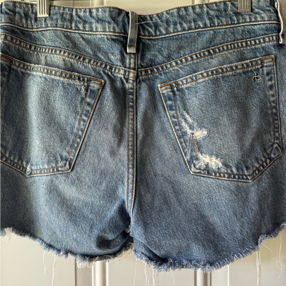 Rag & Bone Dre Low Rise Denim Shorts - Picture 2 of 8
